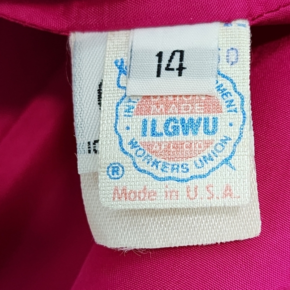 Mary Ann Restivo Vintage Women's 100% Pure Wool Lined Blazer Suit Jacket - 14 - Picture 7 of 8